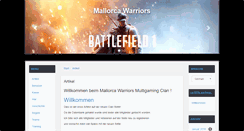 Desktop Screenshot of mallorca-warriors.com